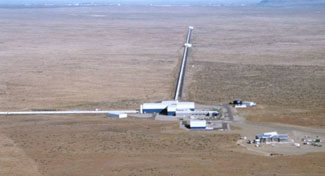Aerial view of LIGO’s Hanford, WA facility